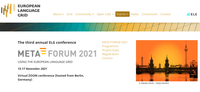 META-FORUM 2021: Using the European Language Grid